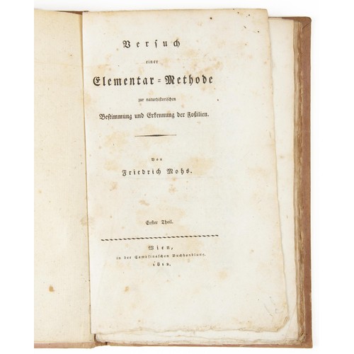 771 - VERSUCH EINER ELEMENTAR-METHODE ZUR NATURHISTORISCHEN BESTIMMUNG UND ERKENNUNG DER FOSILIEN, Part 1 ... 
