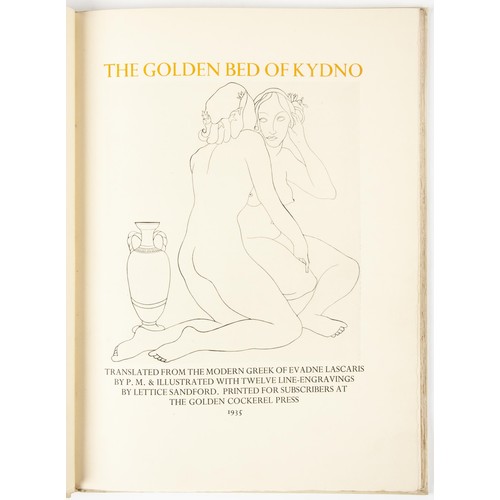 757 - THE GOLDEN BED OF KYDNO (Limited Edition) by Evadne Lascaris