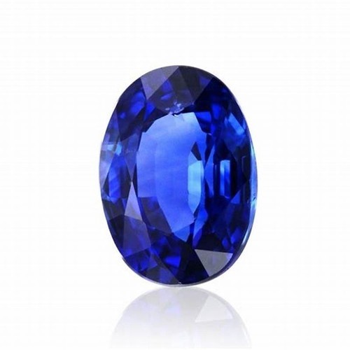 937 - A OVAL BRILLIANT CUT SAPPHIRE, 10,30 CARATS