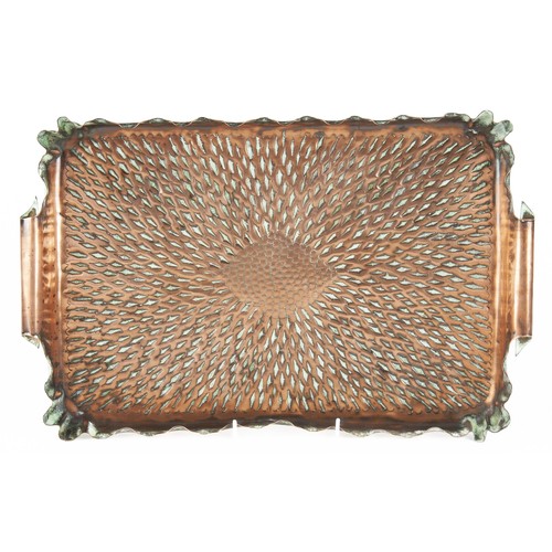 58 - A COPPER TRAY