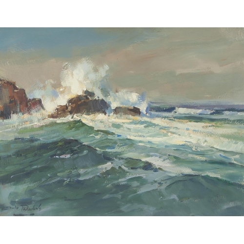 465 - Dino Paravano (South African 1935 - ) CRASHING WAVES