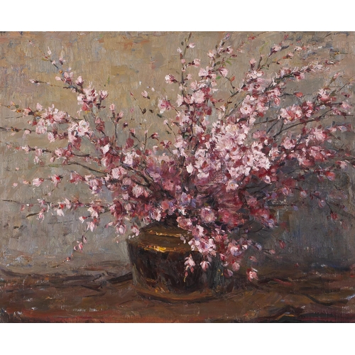 646 - Adriaan Boshoff (South African 1935 - 2007) CHERRY BLOSSOM