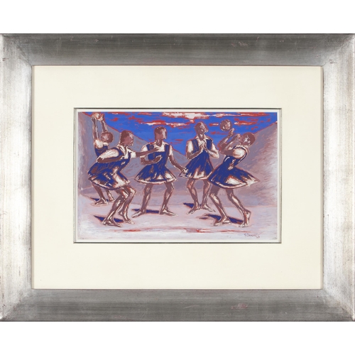 679 - Gerard Sekoto (South African 1913 - 1993) GIRLS PLAYING