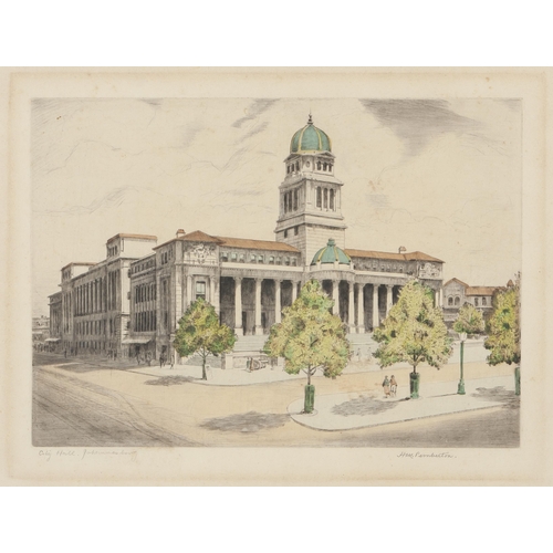 499 - Hilda Mary Pemberton (British 1885 - 1973) CITY HALL JOHANESBURG