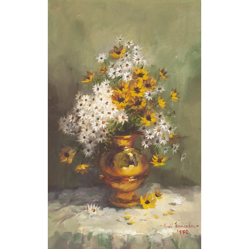 644 - Marié Vermeulen-Breedt (South African 1954 - ) VASE OF FLOWERS