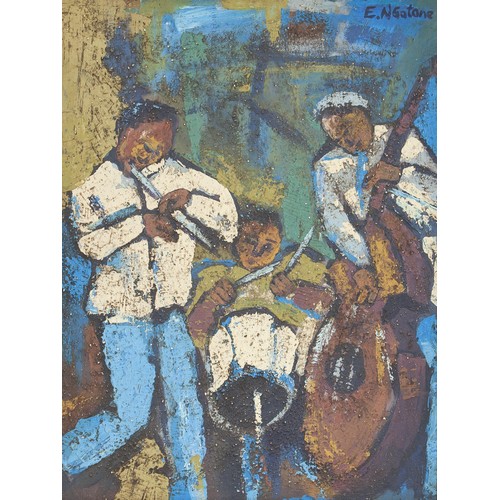 677 - Ephraim Mojalefa Ngatane (South African 1938 - 1971) MUSICIANS