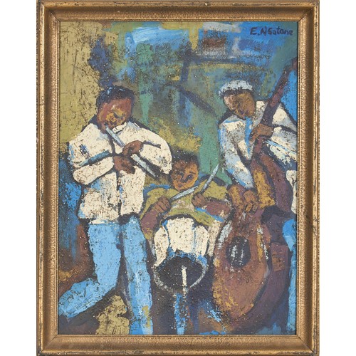 677 - Ephraim Mojalefa Ngatane (South African 1938 - 1971) MUSICIANS