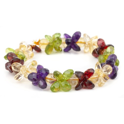 1002 - A SEMI PRECIOUS STONE BRACELET