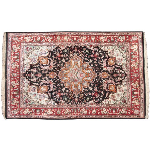 818 - A SILK QUM, MODERN