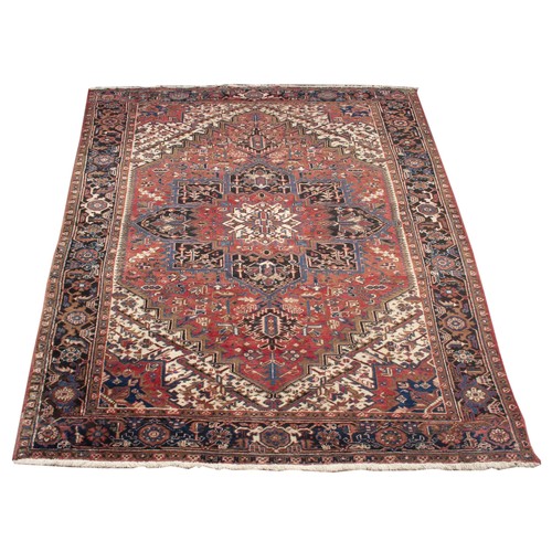 831 - A HERIZ RUG, IRAN, MODERN