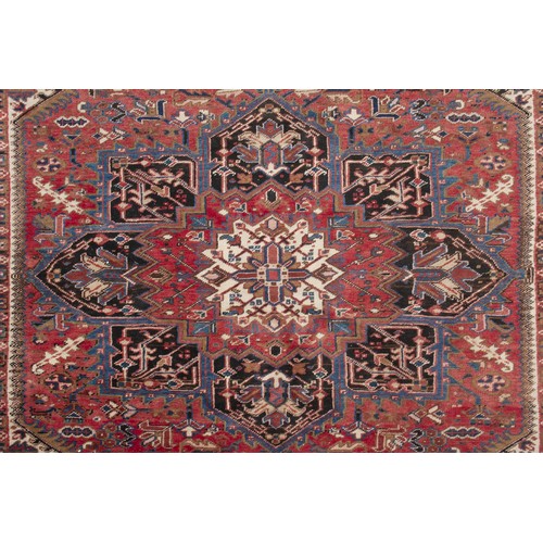 831 - A HERIZ RUG, IRAN, MODERN