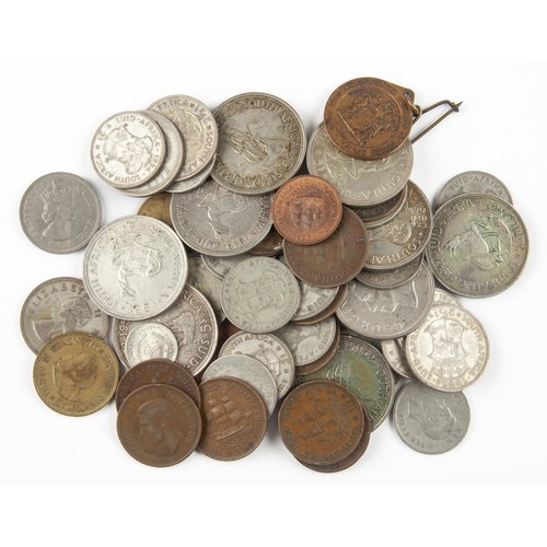 82 - A MISCELLANEOUS COLLECTION OF SOUTH AFRICAN COINS