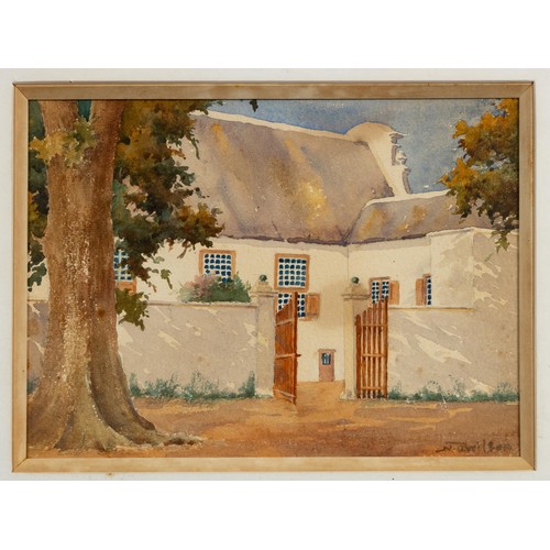 484 - Unknown Artist (South African 20th Century) GROOT CONSTANTIA