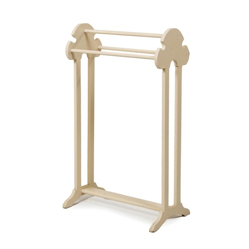 110 - A PAINTED TOWEL RAIL, MODERN