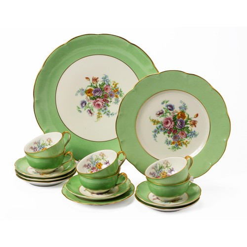 197 - A PART SET OF LIMOGES TEA WARES