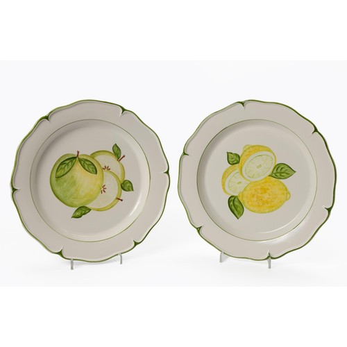 227 - TWO SERVING PLATES