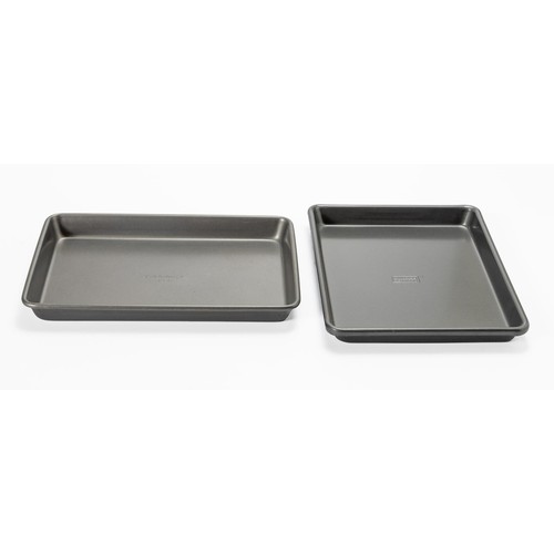 297 - A PAIR OF CALPHALON BAKING TRAYS