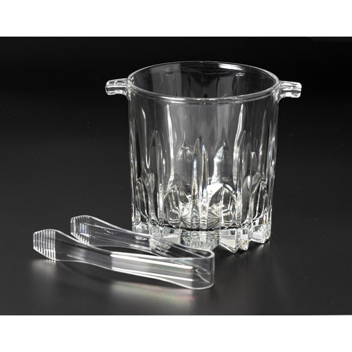 330 - A CUT-GLASS ICE BUCKET