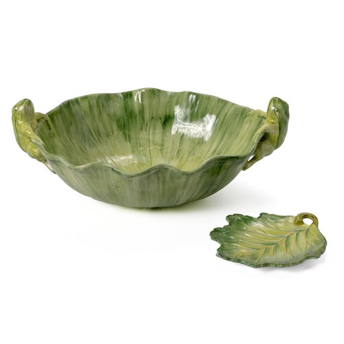 353 - AN ITALIAN BIRDS OF A FEATHER SALAD BOWL