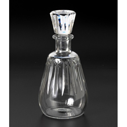 401 - A CUT-GLASS DECANTER