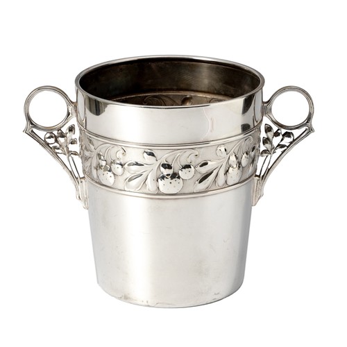 594 - AN ELECTROPLATE ICE BUCKET, WMF, GERMANY