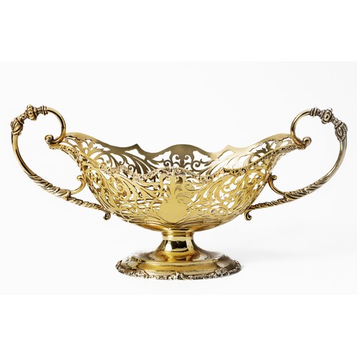 574 - AN EDWARD VII SILVER BOWL, JOSIAH WILLIAMS AND CO, LONDON, 1904