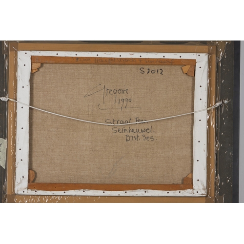 420 - Gregoire Johannes Boonzaier (South African 1909 - 2005) STRAAT FEEN SEINHEUWEL. DIST. SES. (sic)