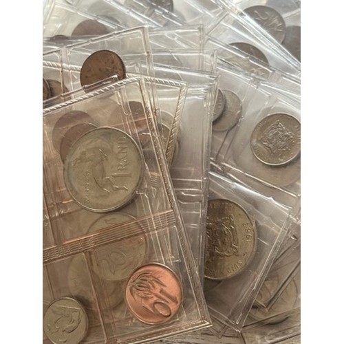 142 - 35 SHORT SETS OF SOUTH AFRICAN COINS