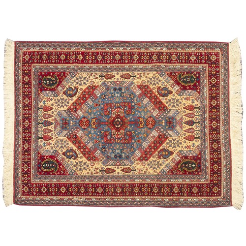 356 - AN AFGHAN, MODERN, 165 by 117cm