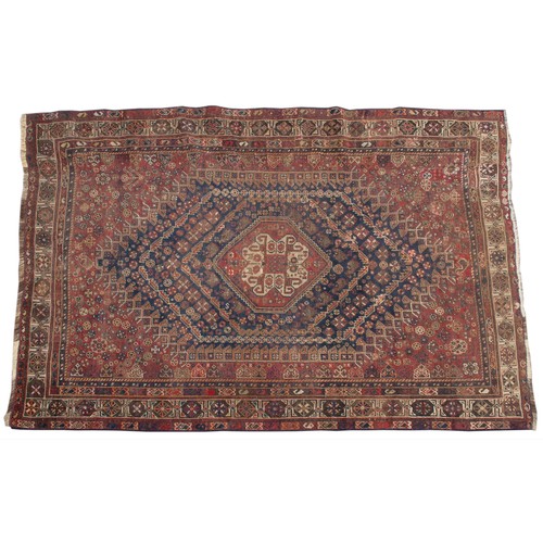 359 - A QASHQAI RUG, IRAN, MODERN, 220 by 157cm