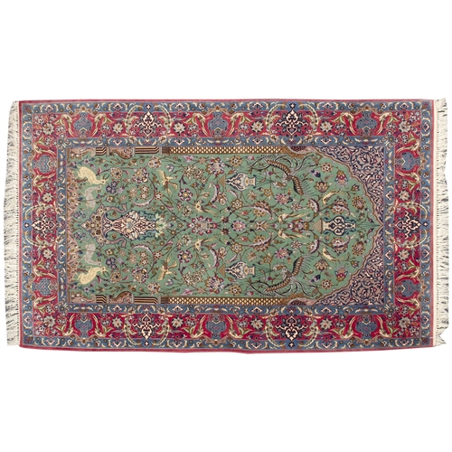 361 - AN ISFAHAN, IRAN, MODERN, 185 by 109cm