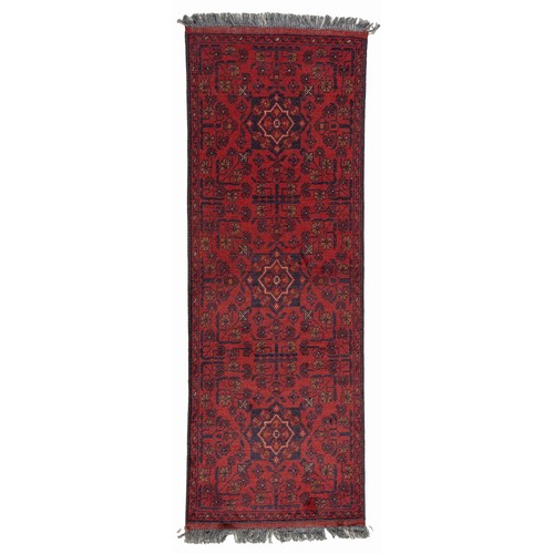 97 - A KHAN MOHAMMADI RUNNER 143 by 50cm