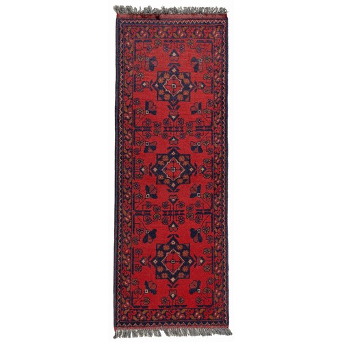 96 - A KHAN MOHAMMADI RUNNER 140 by 52cm