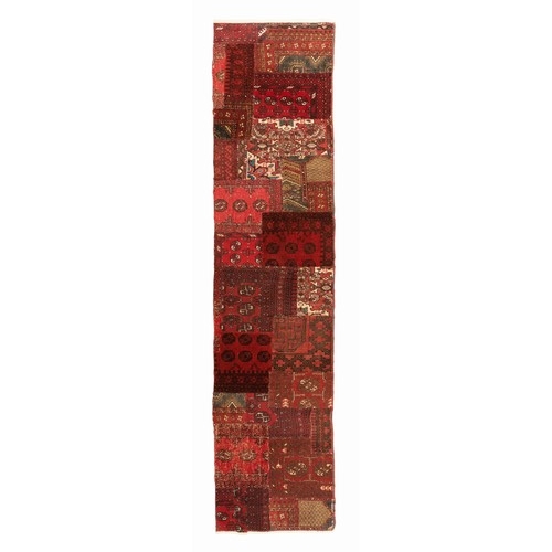 297 - A PATCHWORK RUNNER 407 by 72cm