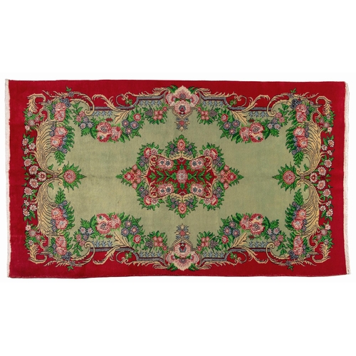 149 - A TURKISH VINTAGE RUG 290 by 168cm