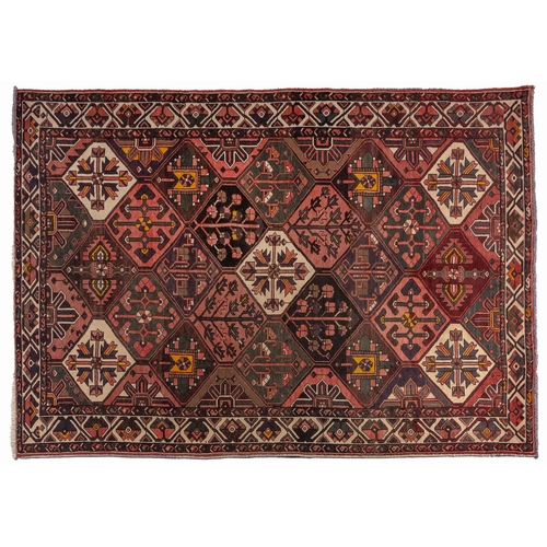 158 - A BAKHTIARI RUG 310 by 210cm