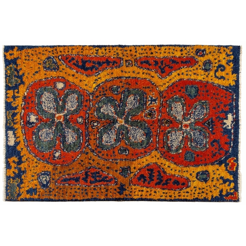 165 - A MOROCCAN RUG 232 by 155cm