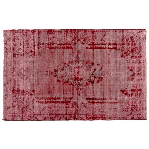 166 - A VINTAGE RUG 209 by 158cm