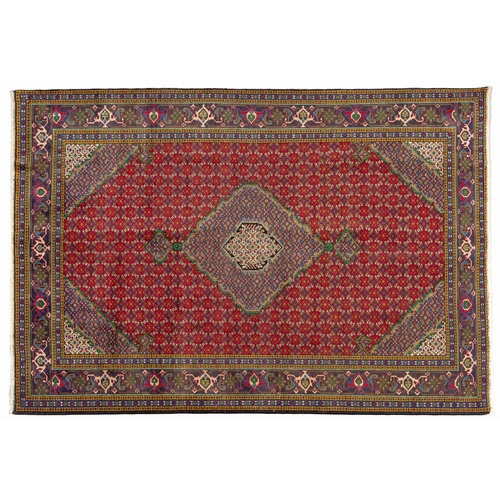 187 - A FINE TABRIZ 280 by 196cm