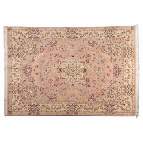 196 - A FINE TABRIZ 300 by 200cm