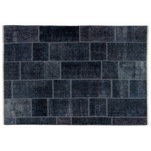 213 - A PATCH WORK RUG 241 by 168cm