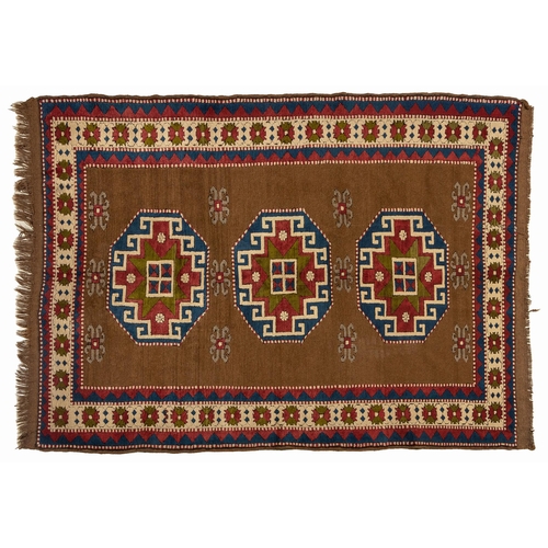 278 - A TURKISH RUG 208 by 150cm