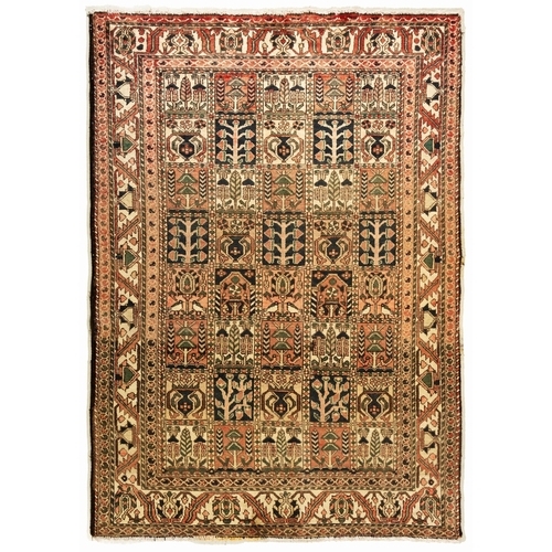 117 - A OLD BALOUCH RUG 270 by 192cm