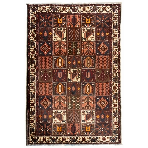 122 - A BAKHTIARI RUG 320 by 216cm