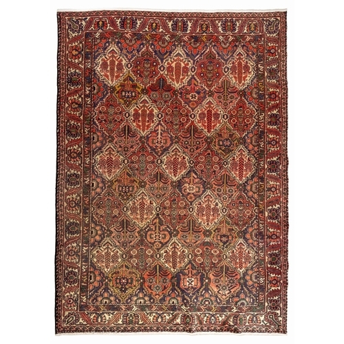 185 - A BAKHTIARI RUG 300 by 218cm