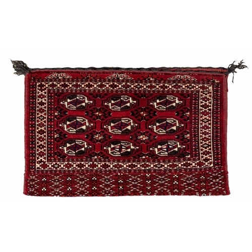 254 - A TURKOMAN BAG 116 by 80cm