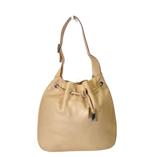 313 - GUCCI BY TOM FORD BEIGE LEATHER JACKIE HOBO BAG