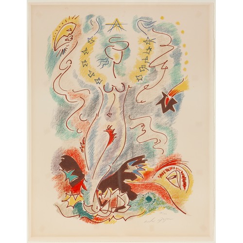 520 - André Masson (French 1896 - 1987) UNTITLED (from Sonnets de Louise Labé)