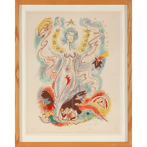 520 - André Masson (French 1896 - 1987) UNTITLED (from Sonnets de Louise Labé)