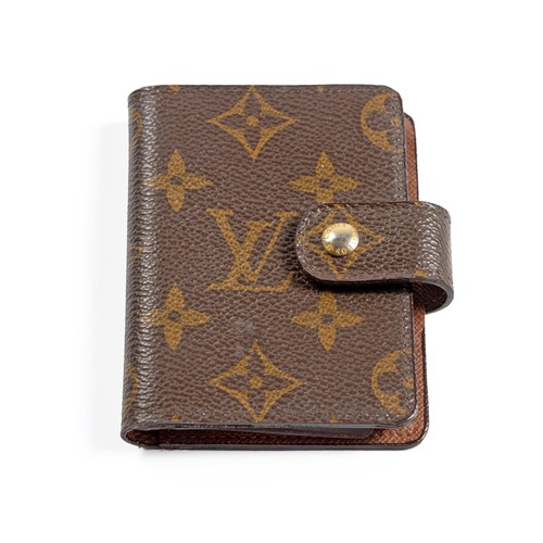 Sold at Auction: Louis Vuitton Leather Checkbook Cover